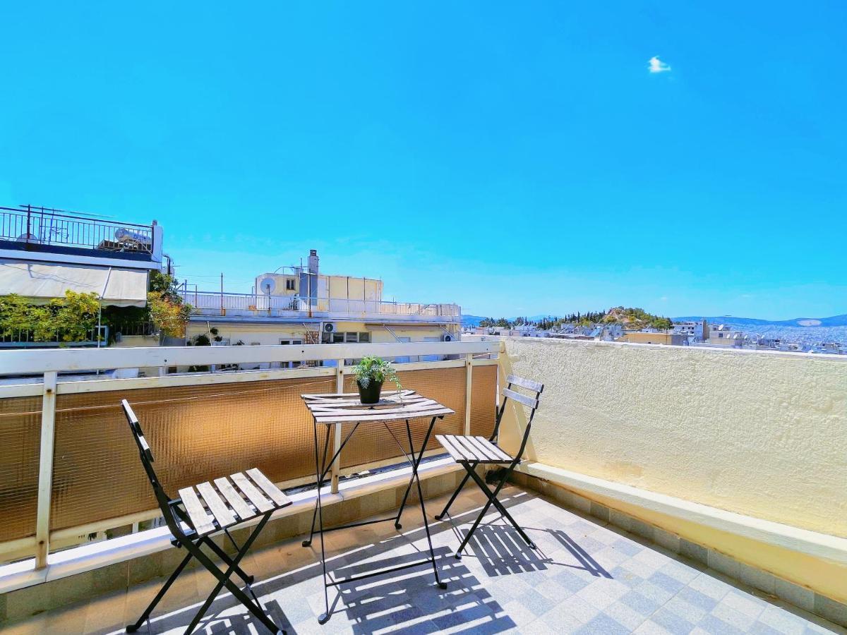 Wsd Luxury Stylish 1Bd Apt With City View Balcony Athens Exterior photo